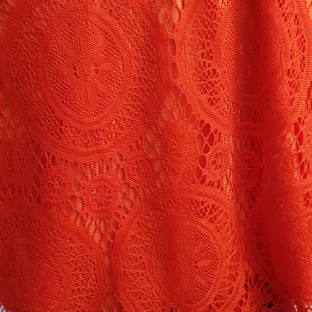 Red Lace Tunic - Picture 10 of 10